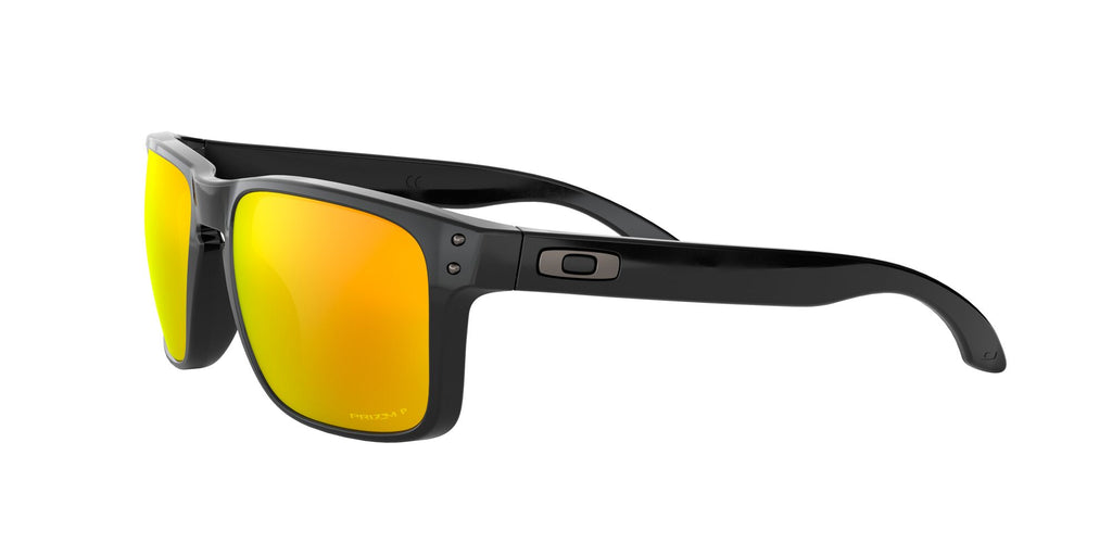 Oakley Holbrook 0OO9102 9102F1 55 Polished Black / Prizm Ruby Polarized 55 / Plastic / Plastic