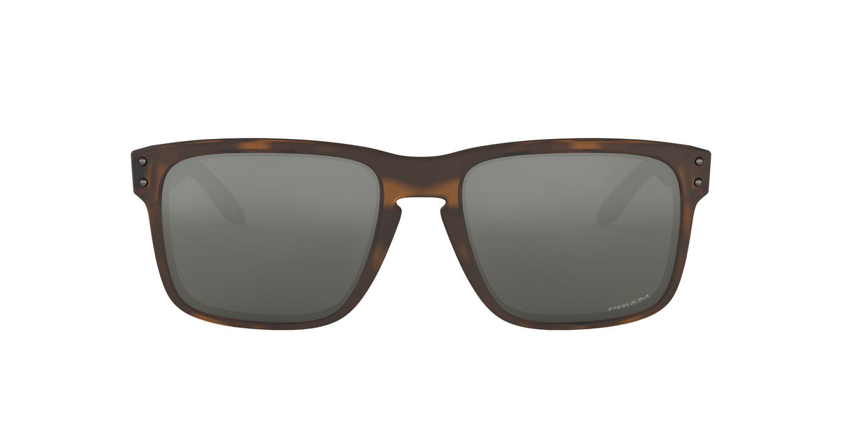 Oakley Holbrook 0OO9102 9102F4 55 Matte Brown Tortoise / Prizm Black 55 / Plastic / Plastic