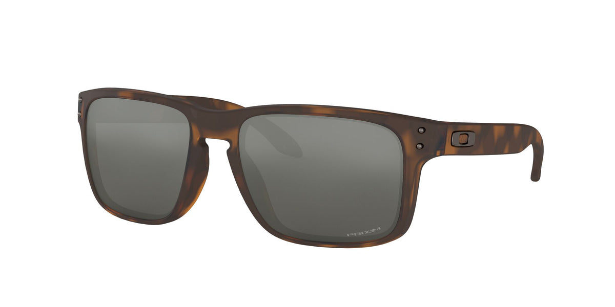 Oakley Holbrook 0OO9102 9102F4 55 Matte Brown Tortoise / Prizm Black 55 / Plastic / Plastic