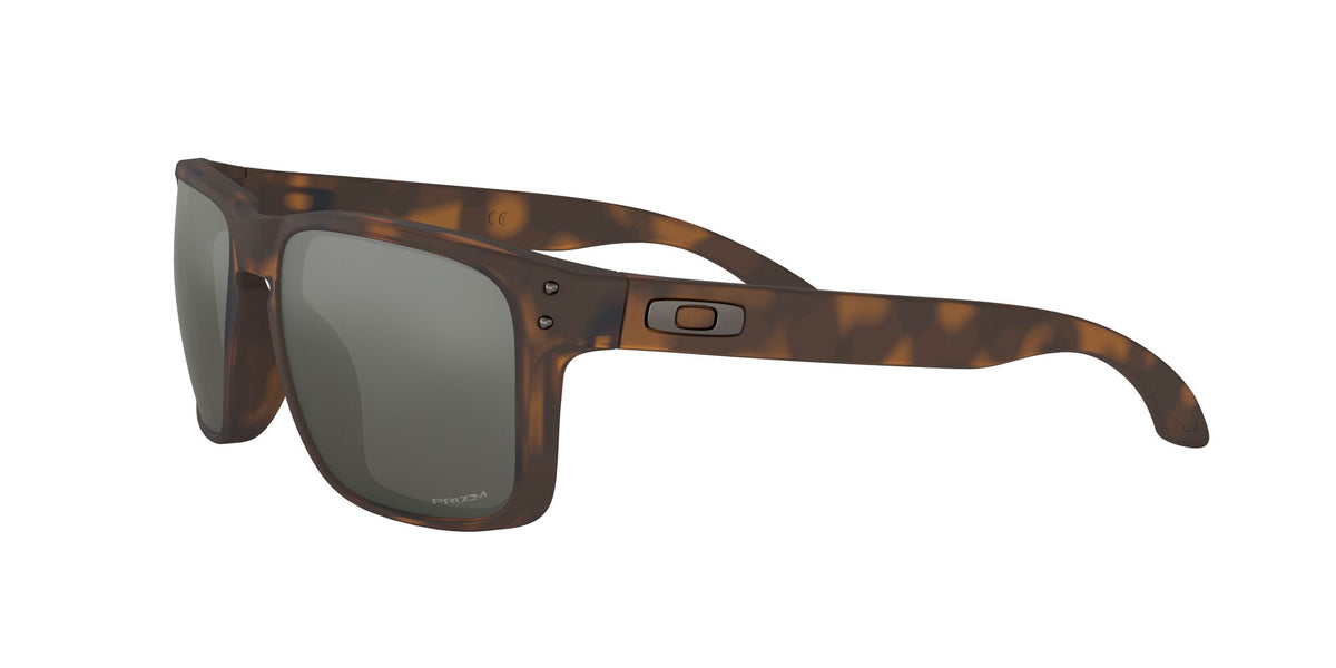 Oakley Holbrook 0OO9102 9102F4 55 Matte Brown Tortoise / Prizm Black 55 / Plastic / Plastic