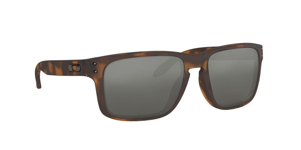 Oakley Holbrook 0OO9102 9102F4 55 Matte Brown Tortoise / Prizm Black 55 / Plastic / Plastic