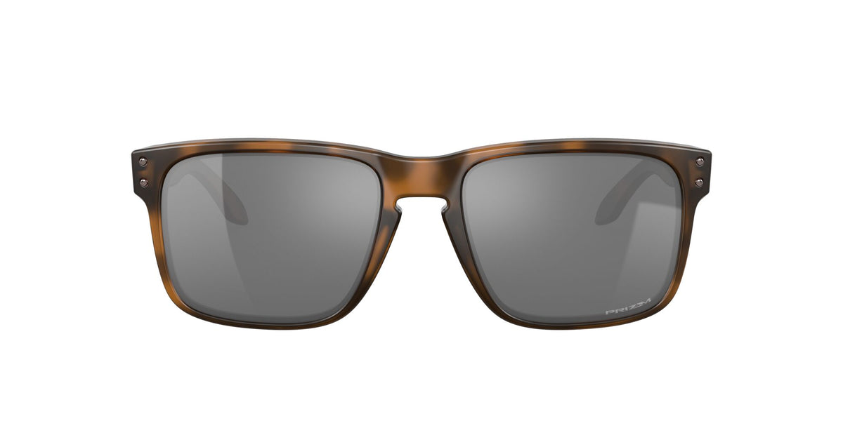 Oakley Holbrook 0OO9102 9102F4 55 Matte Brown Tortoise / Prizm Black 55 / Plastic / Plastic