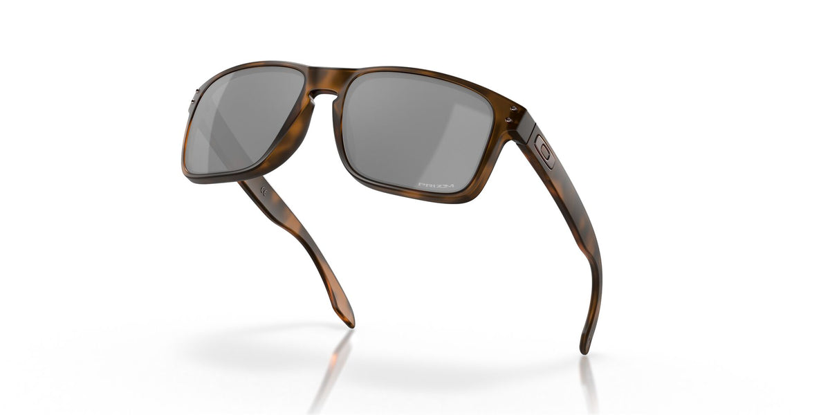 Oakley Holbrook 0OO9102 9102F4 55 Matte Brown Tortoise / Prizm Black 55 / Plastic / Plastic