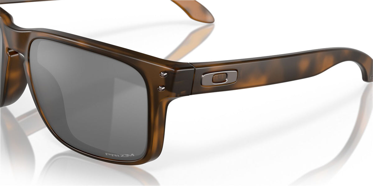 Oakley Holbrook 0OO9102 9102F4 55 Matte Brown Tortoise / Prizm Black 55 / Plastic / Plastic