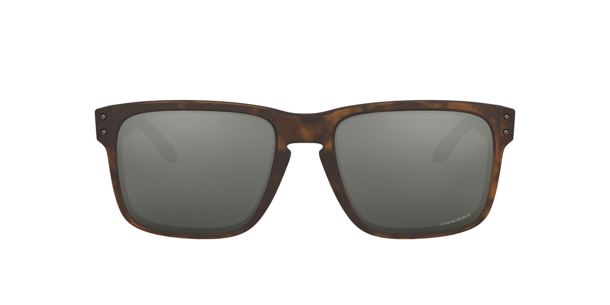 Oakley Holbrook 0OO9102 9102F4 55 Matte Brown Tortoise / Prizm Black 55 / Plastic / Plastic