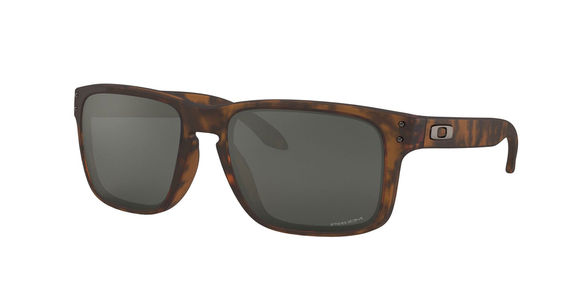 Oakley Holbrook 0OO9102 9102F4 55 Matte Brown Tortoise / Prizm Black 55 / Plastic / Plastic