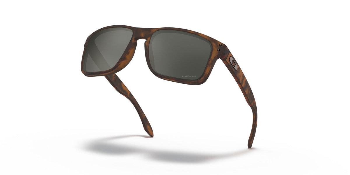 Oakley Holbrook 0OO9102 9102F4 55 Matte Brown Tortoise / Prizm Black 55 / Plastic / Plastic