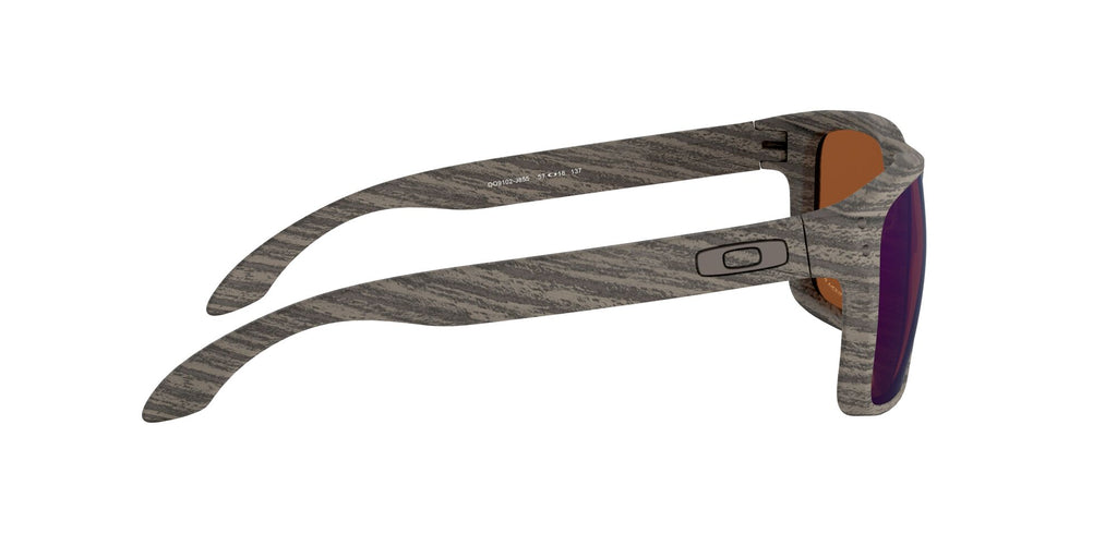 Oakley Holbrook 0OO9102 9102J8 55 Woodgrain / Prizm Shallow Water Polarized 55 / Plastic / Plastic