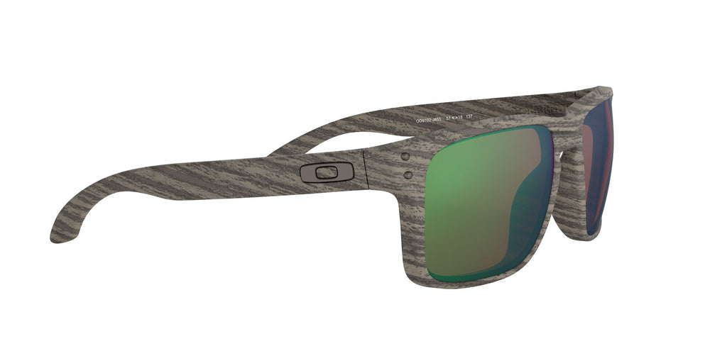 Oakley Holbrook 0OO9102 9102J8 55 Woodgrain / Prizm Shallow Water Polarized 55 / Plastic / Plastic