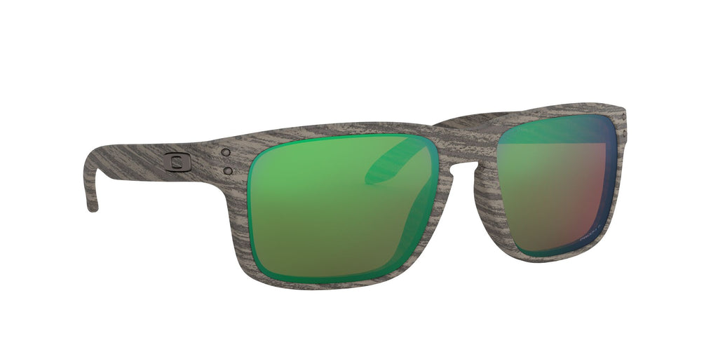 Oakley Holbrook 0OO9102 9102J8 55 Woodgrain / Prizm Shallow Water Polarized 55 / Plastic / Plastic