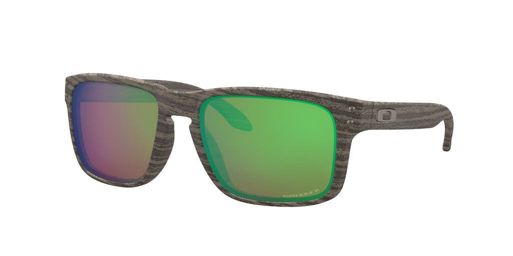 Oakley Holbrook 0OO9102 9102J8 55 Woodgrain / Prizm Shallow Water Polarized 55 / Plastic / Plastic