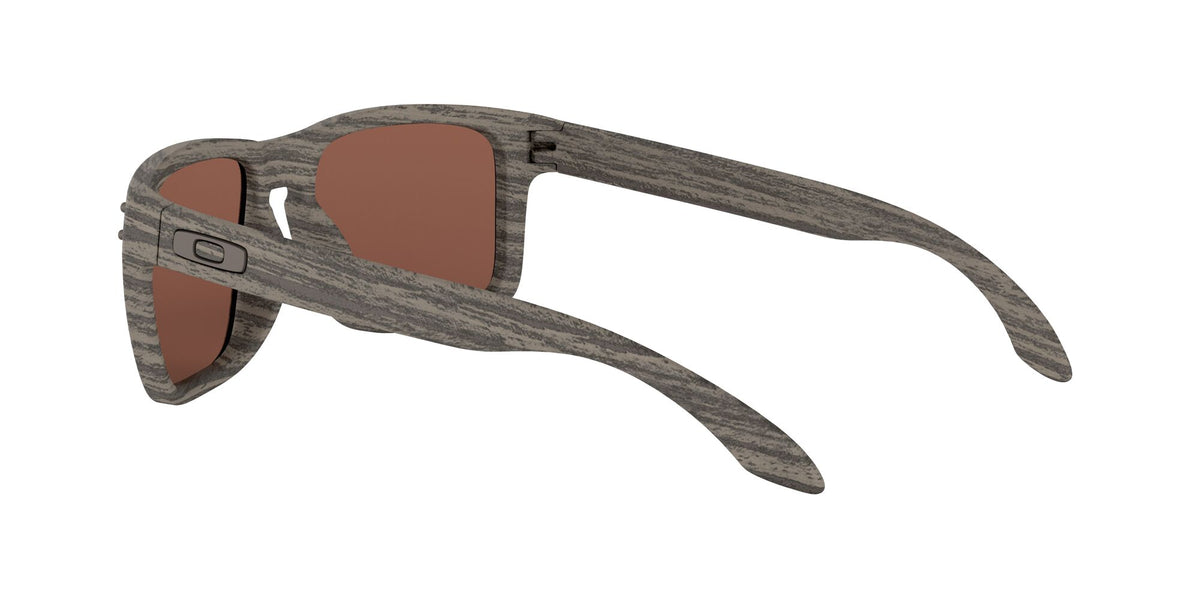 Oakley Holbrook 0OO9102 9102J9 55 Woodgrain / Prizm Deep Water Polarized 55 / Plastic / Plastic