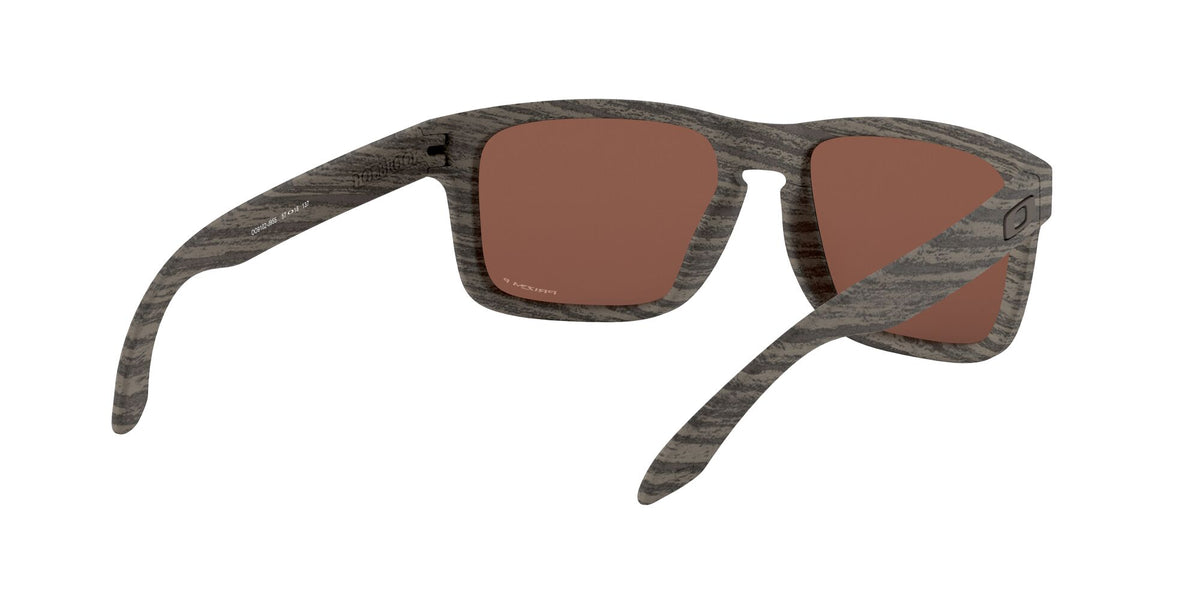 Oakley Holbrook 0OO9102 9102J9 55 Woodgrain / Prizm Deep Water Polarized 55 / Plastic / Plastic