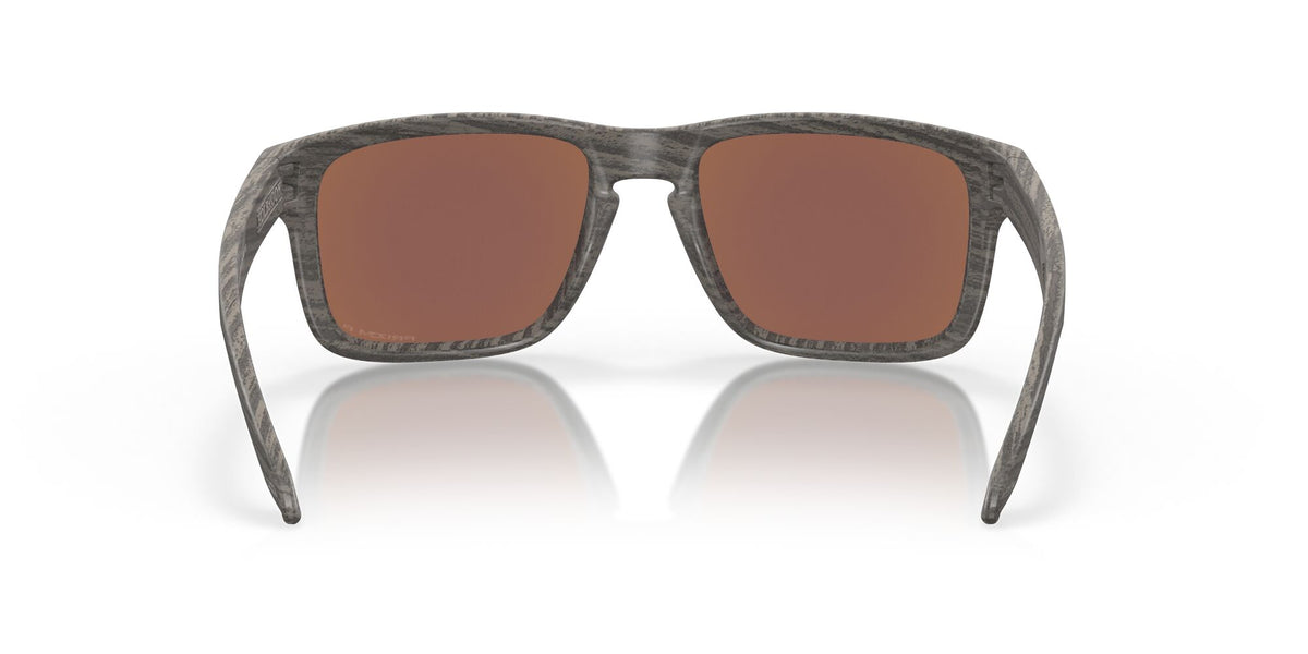Oakley Holbrook 0OO9102 9102J9 55 Woodgrain / Prizm Deep Water Polarized 55 / Plastic / Plastic