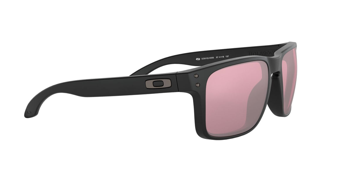 Oakley Holbrook 0OO9102 9102K0 55 Matte Black / Prizm Dark Golf 55 / Plastic / Plastic