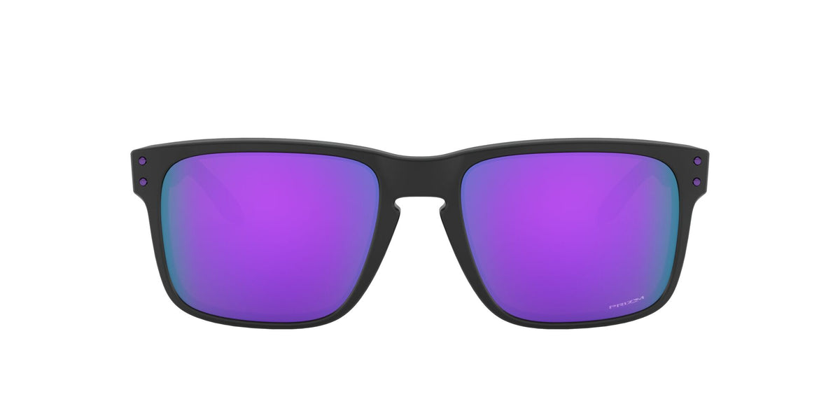 Oakley Holbrook 0OO9102 9102K6 55 Matte Black / Prizm Violet 55 / Plastic / Plastic