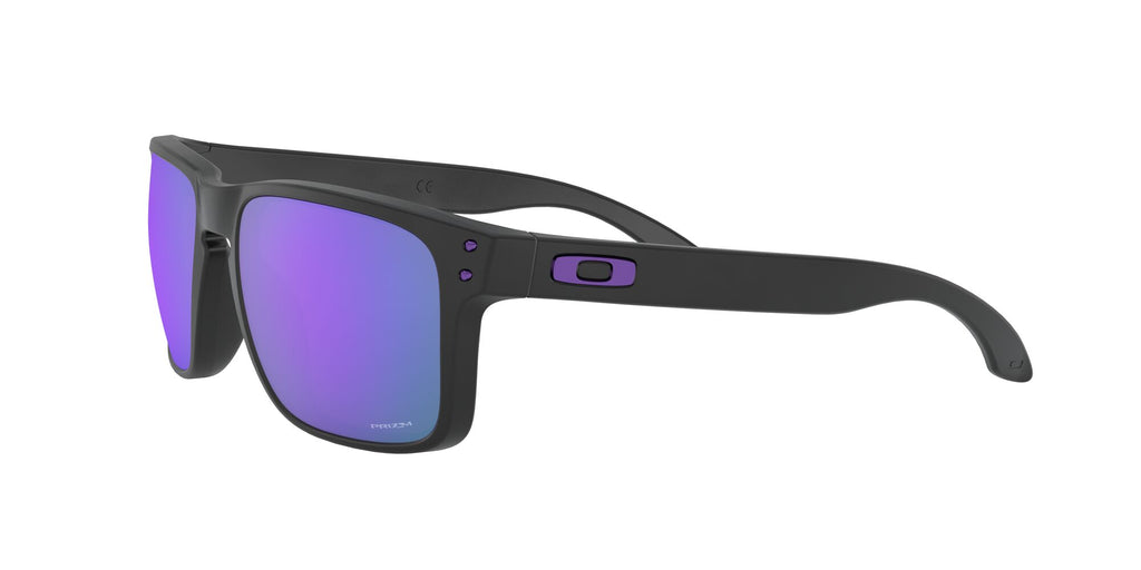 Oakley Holbrook 0OO9102 9102K6 55 Matte Black / Prizm Violet 55 / Plastic / Plastic