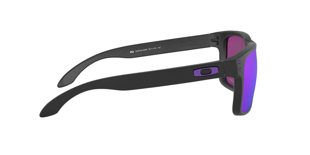 Oakley Holbrook 0OO9102 9102K6 55 Matte Black / Prizm Violet 55 / Plastic / Plastic