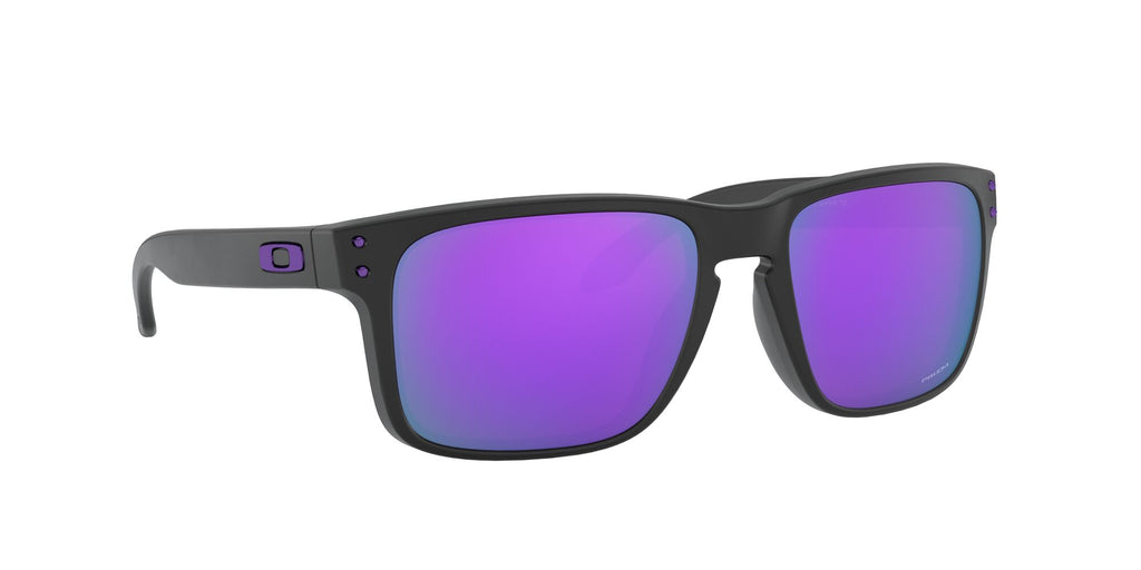 Oakley Holbrook 0OO9102 9102K6 55 Matte Black / Prizm Violet 55 / Plastic / Plastic