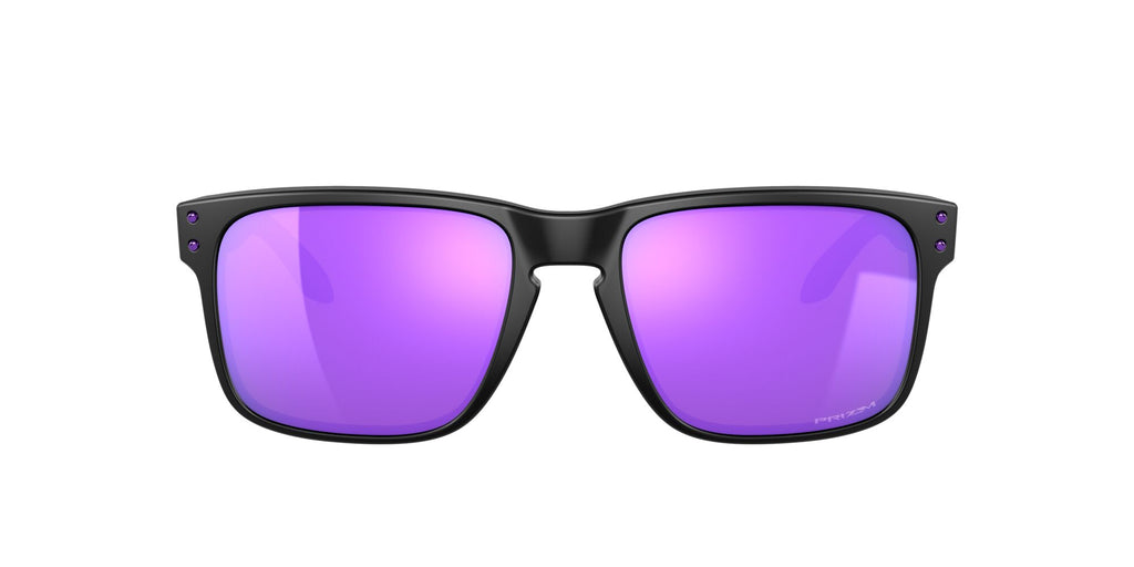 Oakley Holbrook 0OO9102 9102K6 55 Matte Black / Prizm Violet 55 / Plastic / Plastic