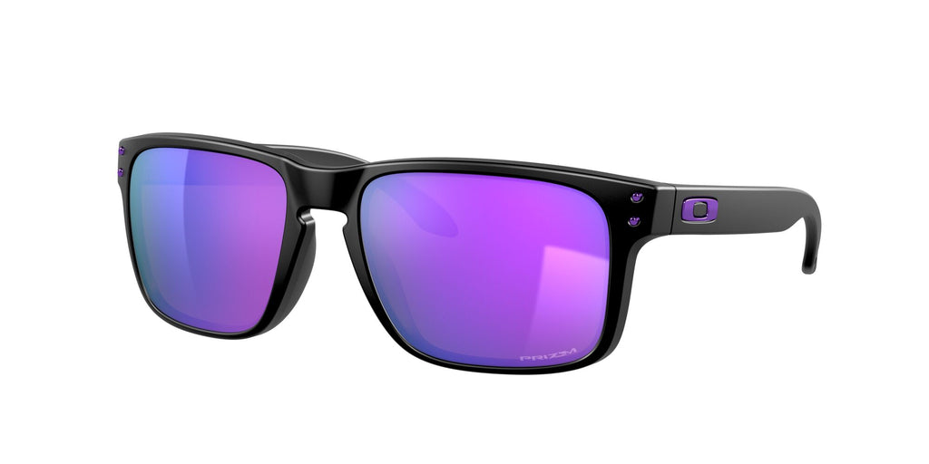 Oakley Holbrook 0OO9102 9102K6 55 Matte Black / Prizm Violet 55 / Plastic / Plastic