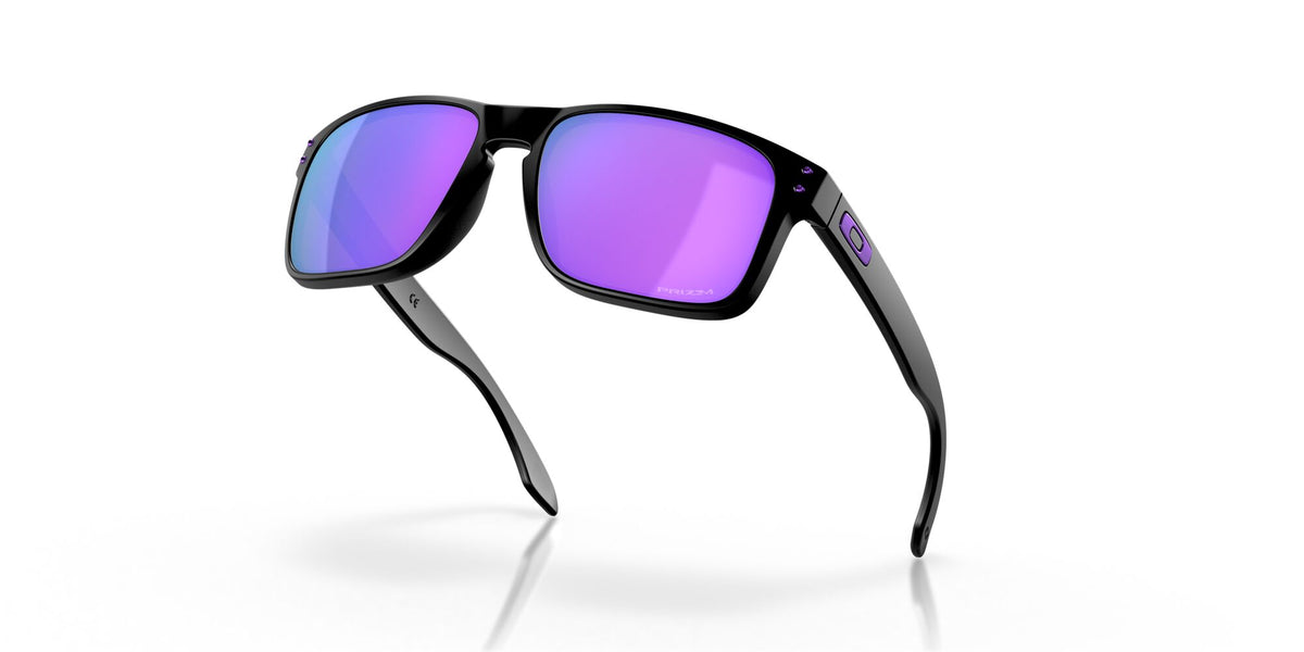 Oakley Holbrook 0OO9102 9102K6 55 Matte Black / Prizm Violet 55 / Plastic / Plastic