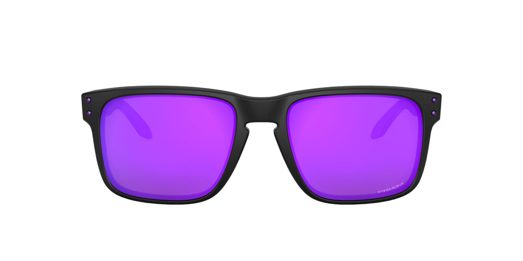 Oakley Holbrook 0OO9102 9102K6 55 Matte Black / Prizm Violet 55 / Plastic / Plastic