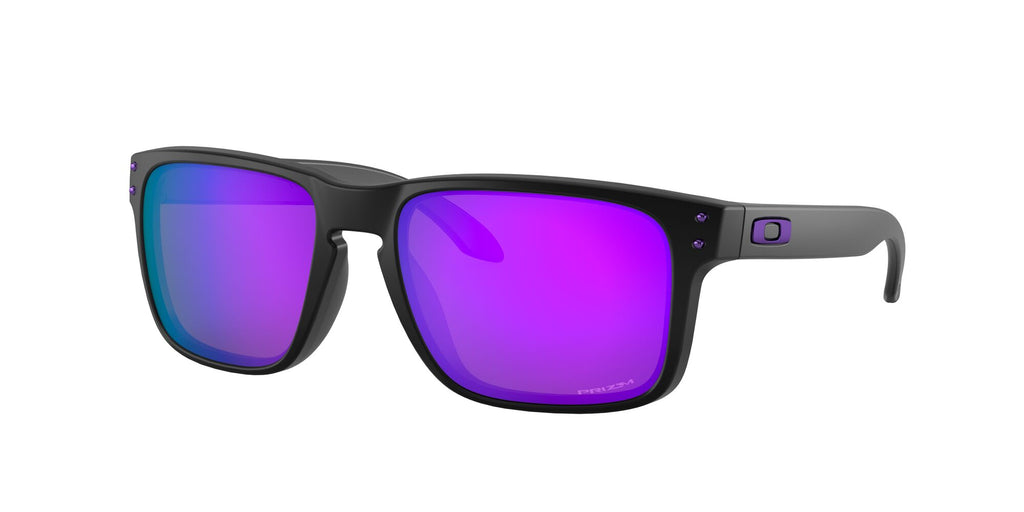 Oakley Holbrook 0OO9102 9102K6 55 Matte Black / Prizm Violet 55 / Plastic / Plastic