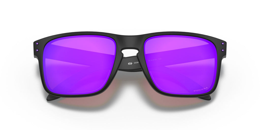 Oakley Holbrook 0OO9102 9102K6 55 Matte Black / Prizm Violet 55 / Plastic / Plastic