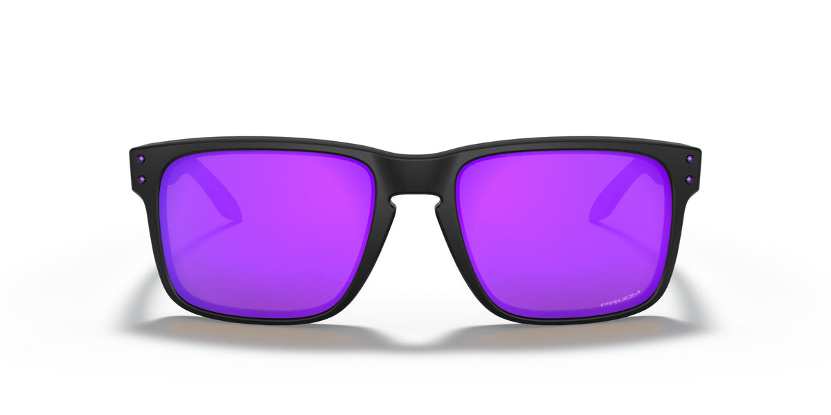Oakley Holbrook 0OO9102 9102K6 55 Matte Black / Prizm Violet 55 / Plastic / Plastic
