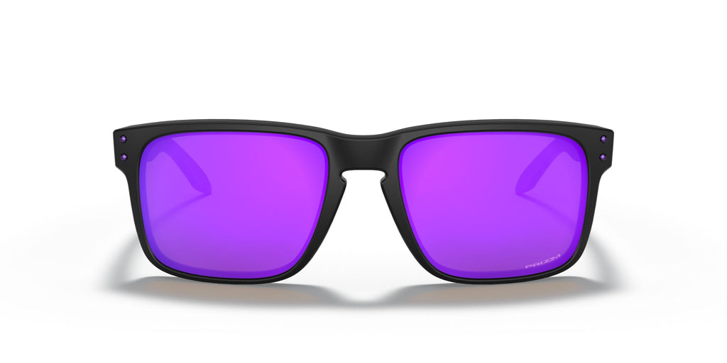 Oakley Holbrook 0OO9102 9102K6 55 Matte Black / Prizm Violet 55 / Plastic / Plastic