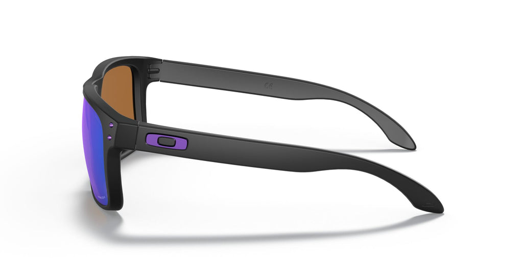 Oakley Holbrook 0OO9102 9102K6 55 Matte Black / Prizm Violet 55 / Plastic / Plastic