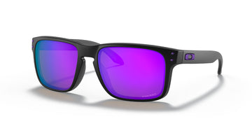 Oakley Holbrook 0OO9102 9102K6 55 Matte Black / Prizm Violet 55 / Plastic / Plastic