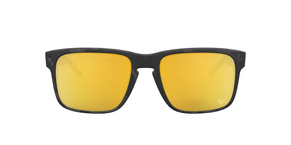OO 9102 Oakley Holbrook Matte Black Tortoise / Prizm 24K Polarised 55 55 / Plastic / Plastic