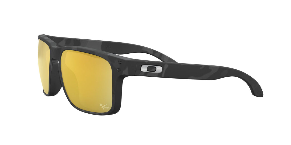 OO 9102 Oakley Holbrook Matte Black Tortoise / Prizm 24K Polarised 55 55 / Plastic / Plastic
