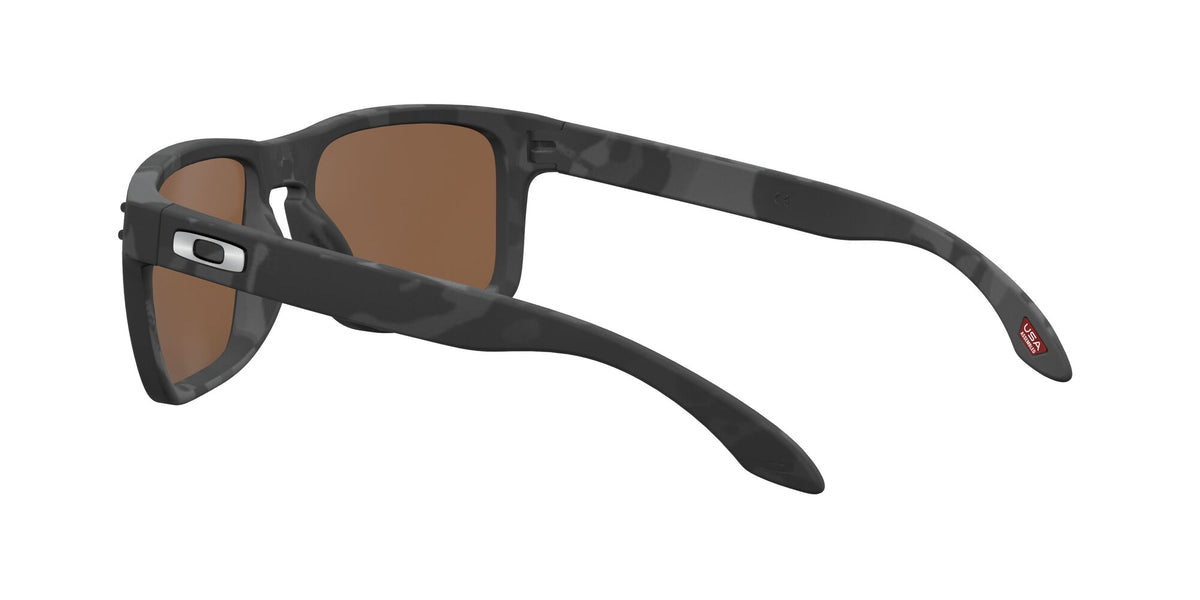 OO 9102 Oakley Holbrook Matte Black Tortoise / Prizm 24K Polarised 55 55 / Plastic / Plastic
