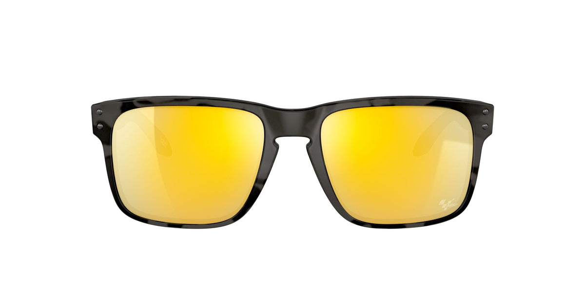 OO 9102 Oakley Holbrook Matte Black Tortoise / Prizm 24K Polarised 55 55 / Plastic / Plastic