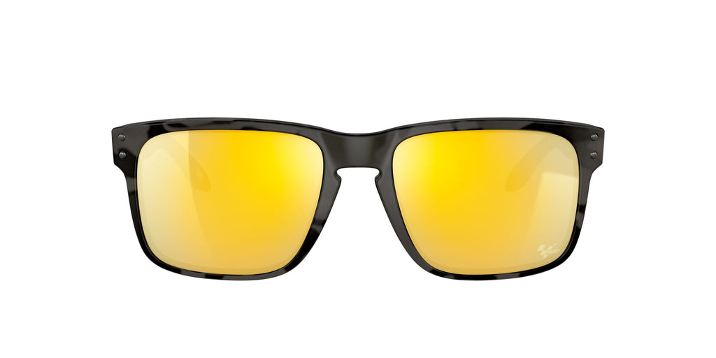 OO 9102 Oakley Holbrook Matte Black Tortoise / Prizm 24K Polarised 55 55 / Plastic / Plastic