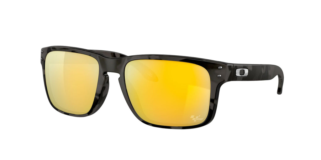 OO 9102 Oakley Holbrook Matte Black Tortoise / Prizm 24K Polarised 55 55 / Plastic / Plastic
