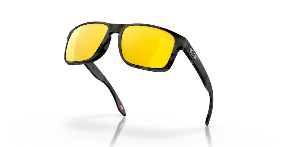 OO 9102 Oakley Holbrook Matte Black Tortoise / Prizm 24K Polarised 55 55 / Plastic / Plastic