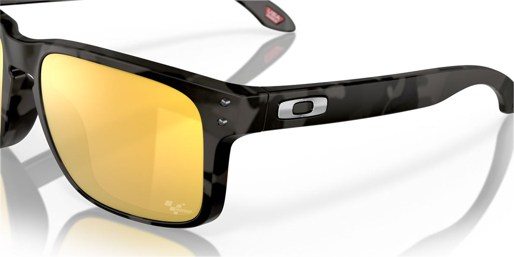 OO 9102 Oakley Holbrook Matte Black Tortoise / Prizm 24K Polarised 55 55 / Plastic / Plastic