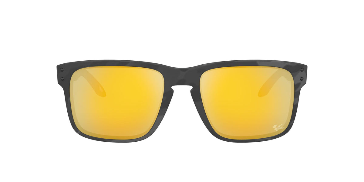 OO 9102 Oakley Holbrook Matte Black Tortoise / Prizm 24K Polarised 55 55 / Plastic / Plastic