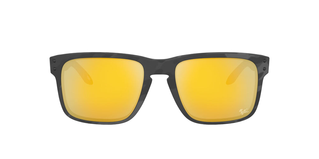 OO 9102 Oakley Holbrook Matte Black Tortoise / Prizm 24K Polarised 55 55 / Plastic / Plastic