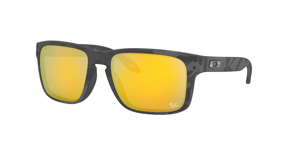 OO 9102 Oakley Holbrook Matte Black Tortoise / Prizm 24K Polarised 55 55 / Plastic / Plastic