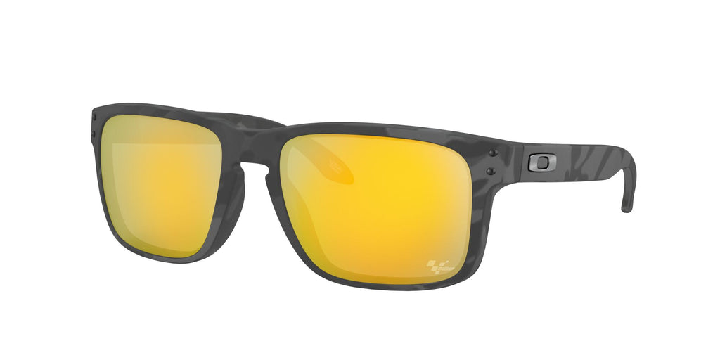 OO 9102 Oakley Holbrook Matte Black Tortoise / Prizm 24K Polarised 55 55 / Plastic / Plastic