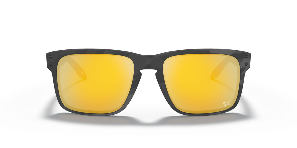 OO 9102 Oakley Holbrook Matte Black Tortoise / Prizm 24K Polarised 55 55 / Plastic / Plastic