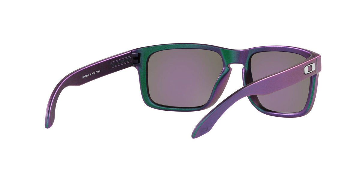 Oakley Holbrook 0OO9102 9102T4 55 Troy Lee Designs Matte Purple Green Shift / Prizm Jade 55 / Plastic / Plastic