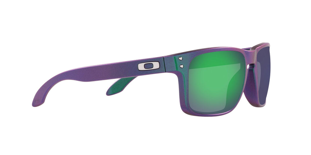 Oakley Holbrook 0OO9102 9102T4 55 Troy Lee Designs Matte Purple Green Shift / Prizm Jade 55 / Plastic / Plastic
