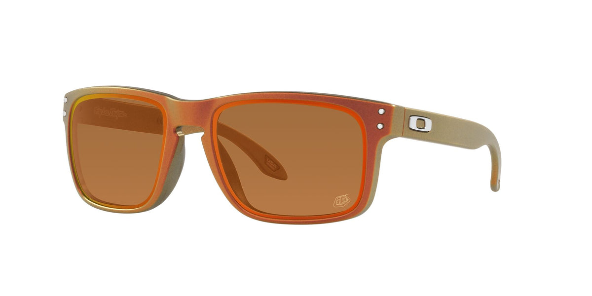 OO 9102 Oakley Holbrook Tld Red Gold Shift /  In Prizm Ruby Alt Iridium 55 / Plastic / Plastic
