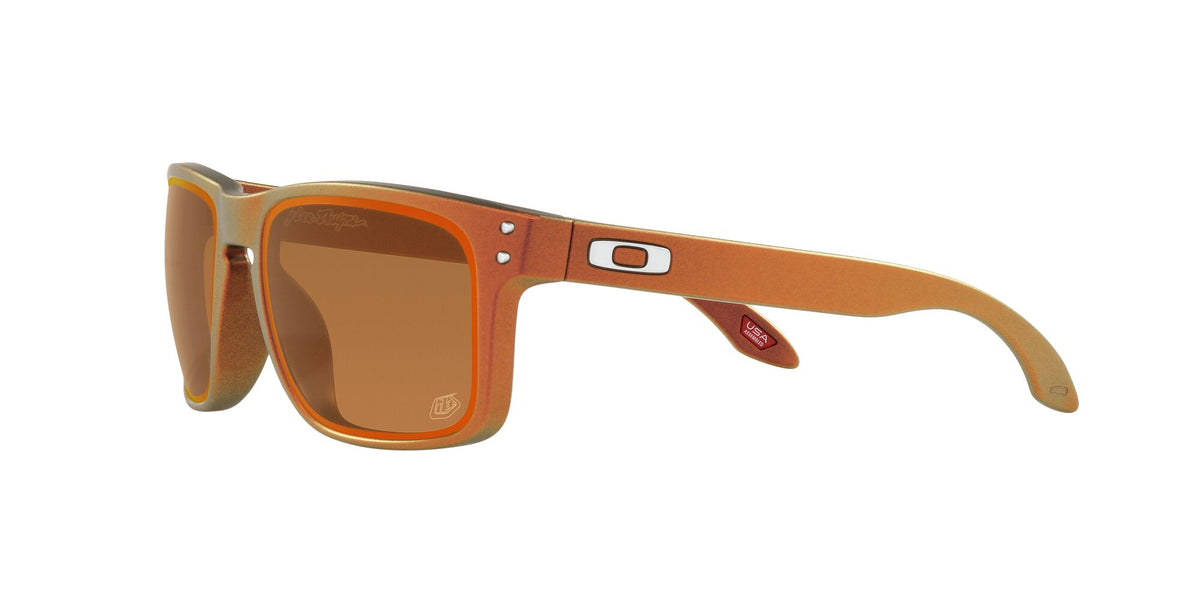 OO 9102 Oakley Holbrook Tld Red Gold Shift /  In Prizm Ruby Alt Iridium 55 / Plastic / Plastic